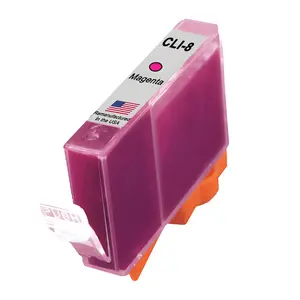 U.S. Remanufactured for Canon CLI-8 Magenta Ink Cartridge