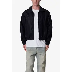 mnml Grandpa's Bomber Jacket - Black