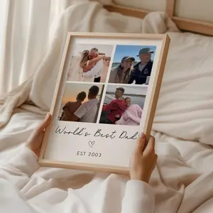 Personalised Father's Day Gift  Personalised Father's Day Print  Personalised Dad Print1 ( Unframe)