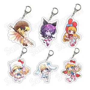 Overwatch Acrylic Keychain ,  Perfect Gift for Fans & Collectors