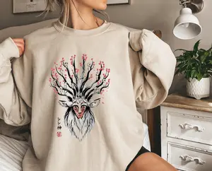 Princess Mononoke Sweatshirt, Mononoke Shirts, Studio Ghibli Gift Shirt, Y2K T-Shirt, Anime Shirts