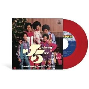 The Jackson 5 - Santa Claus Is Comin' To Town [7"] [Red Vinyl] NEW Vinyl Record 602478301629