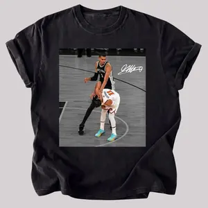 Wemb Shoves Bru Graphic T-Shirt, Casual Unisex Shortsleeve Top in Soft Fabric, Oversized Fit Basketball Fan Apparel, Sweatshirt & Hoodie