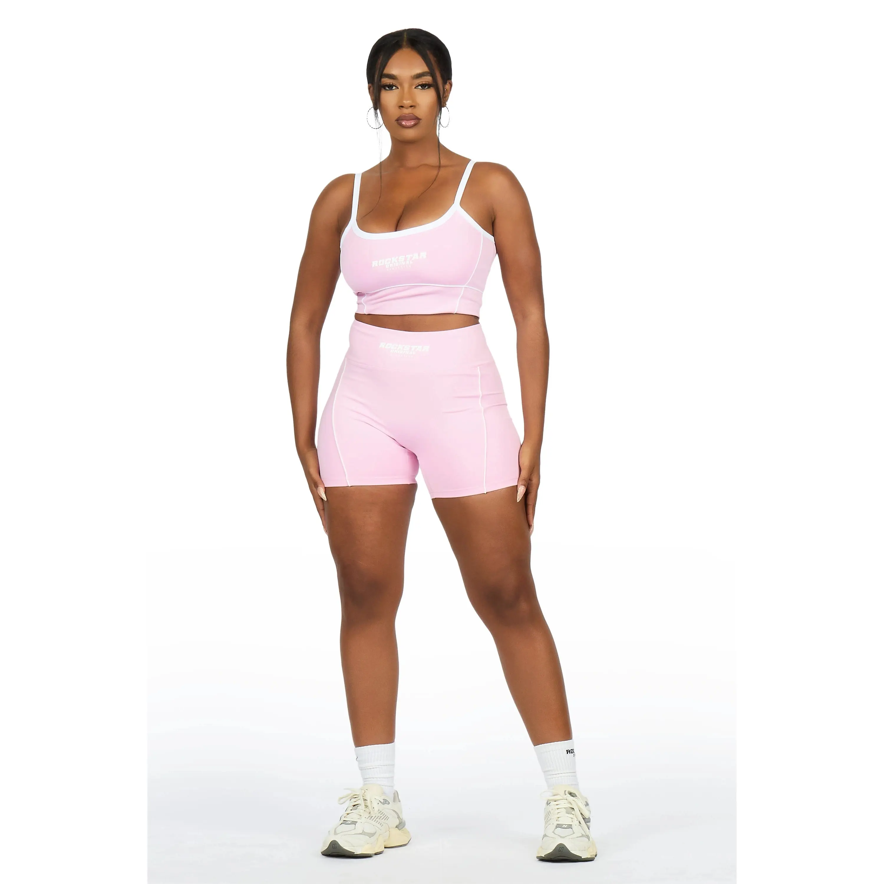 Lamiria Pink Active Bike Short Set Lamiria Pink Active Bike Short Set