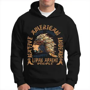 Native American Indian Sweatshirt, Hoddie, T-shirt – Lipan Apache People Pride Honor Respect Heritage Pullover