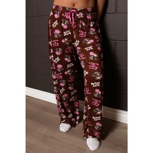 Don't Burst - Bobby Jack Allover Pajama Pants - Brown