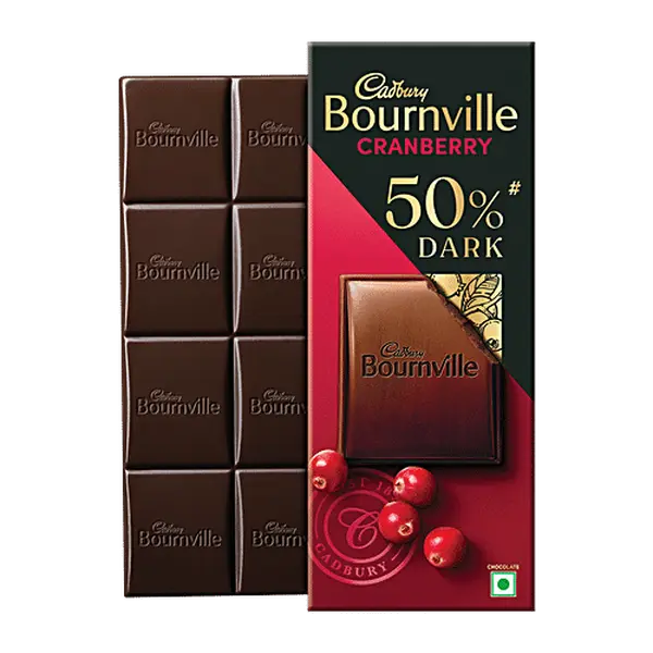 Cadbury Bournville 50% Dark Cranberry