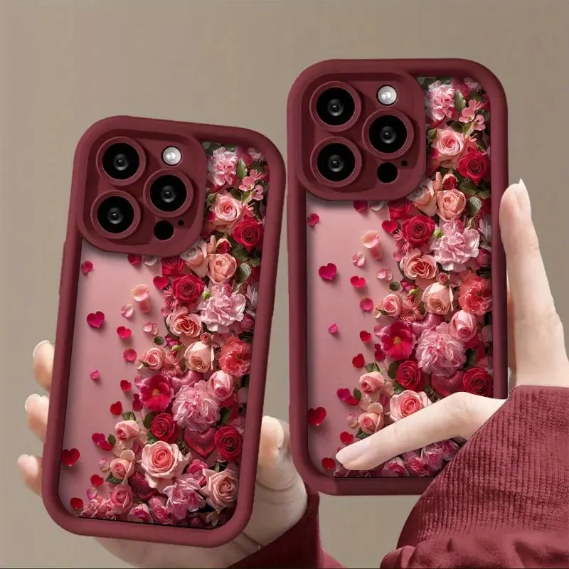Rose Bouquet Cascade Phone Case by CasePop