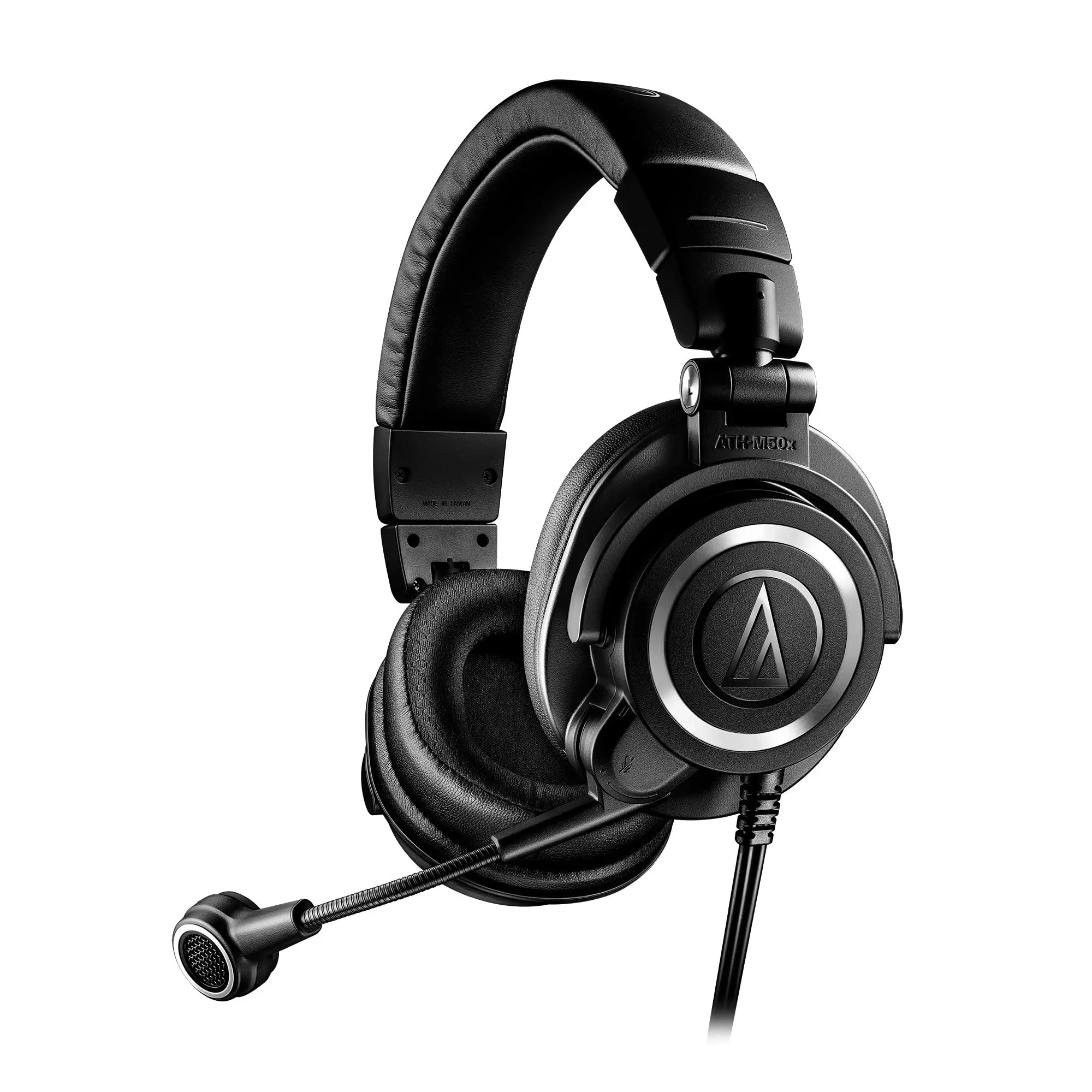 Audio-Technica ATH-M50xSTS XLR StreamSet Over-Ear Noise-Canceling Headset, Electronic Headphone for Live Streaming