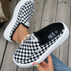 2026 Women’s new styles: brown, black, gray, green. pink, leopard print. colorful. milk-colored. black and white. thick-soled mules. large size, comfortable, casual, slip-on design. suitable for school/vacation. Footwear