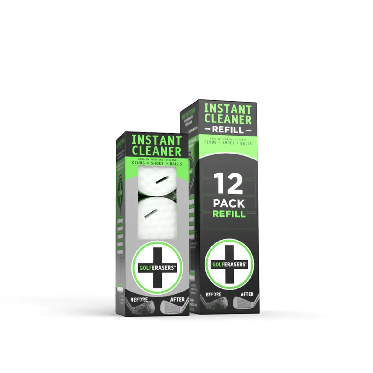GolfERASERS️ Instant Golf Cleaner for Cleaning Clubs, Shoes & Golf Balls