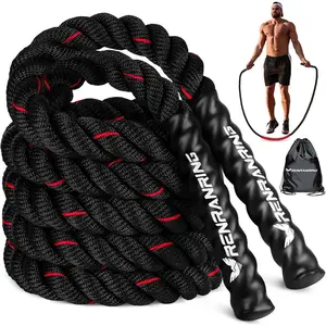 Weighted Jump Rope for Men and Women, 3lb 4lb 5lb Adult Heavy Skipping Rope, Jumprope for Fitness,Workout Equipment, Fitness Equipment for Home Gym Exercise,Improve Strength and Building Muscle
