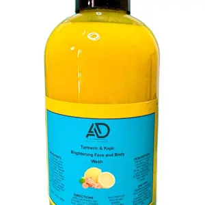 TURMERIC KOJIC FACE AND BODY WASH