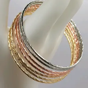 seven set of bracelets Gold-plated