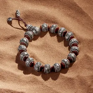 Rooted in Spirituality - Agarwood Mantra Bracelet