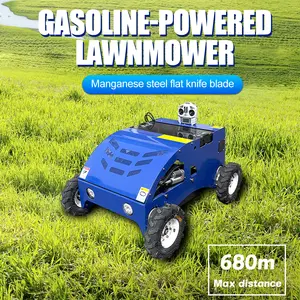 Popular gasoline-driven wheel lawn mower. Self-propelled design. Powerful power. Easy to mow and weed. Suitable for both home and agricultural use.