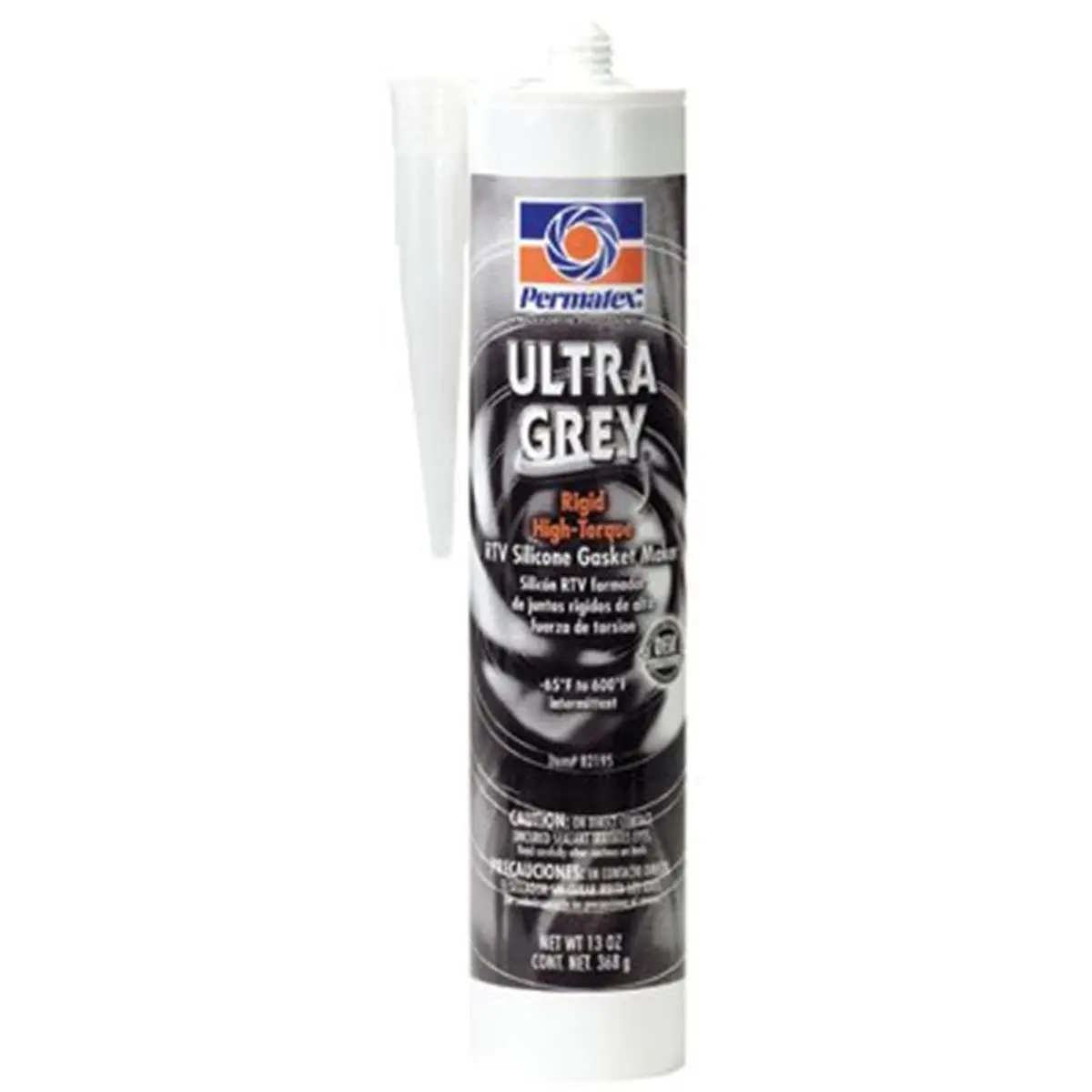 212 MAIN Permatex 230-82195 #599 Ultra Grey Rigid Assembled Gasket Maker, 13 Oz High Torque Oil Resistant Sealant with Coolant Resistant, Noncorrosive, Low Odor Features for DIY Projects