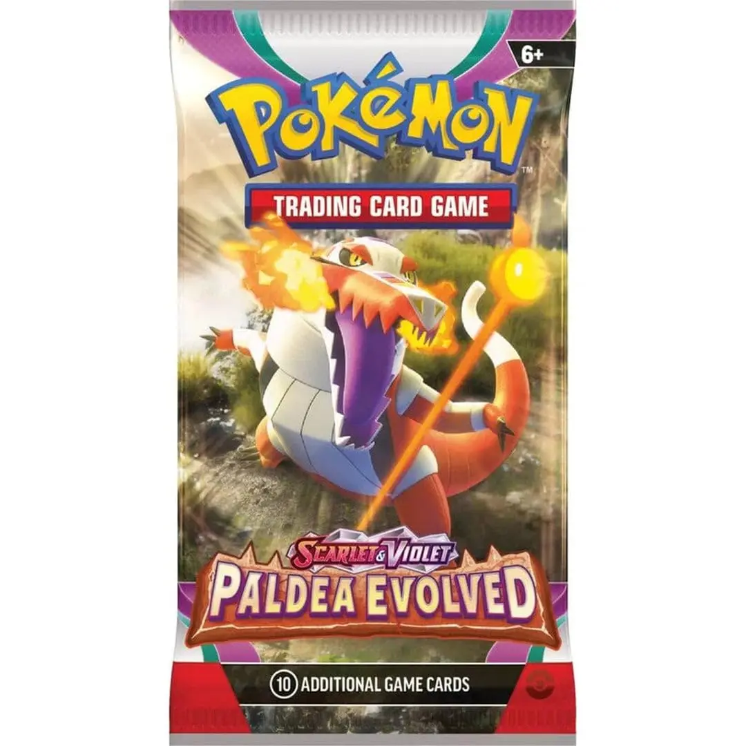 Pokemon: Paldea Evolved Booster Pack - RIPPED LIVE!