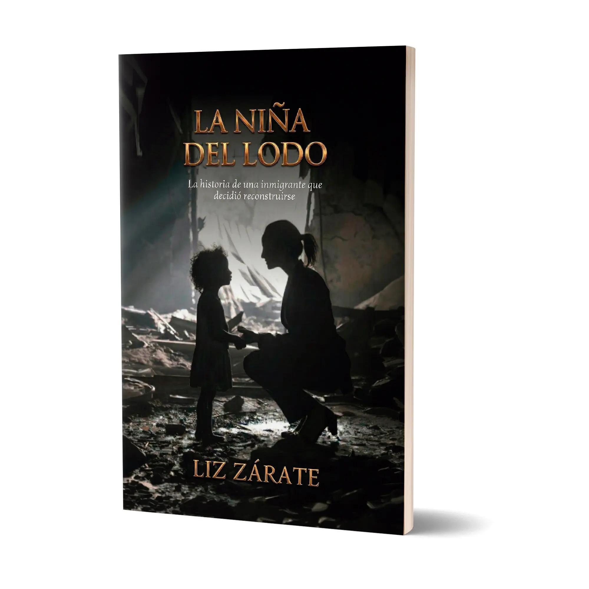 "La Niña del Lodo" Spanish Paperback Book by Liz Zarate - Focused on Resilience and Immigration Themes for Educational Use