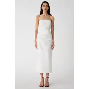 Misha Astrid Midi Dress - Ivory
