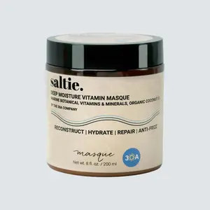 Saltie by 30A Deep Moisture Vitamin Masque | Seaweed, Kelp & Coconut Oil for Hair & Scalp Benefits with eco-friendly ingredients