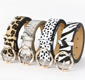 Animal Print Belt - 4 Color Options