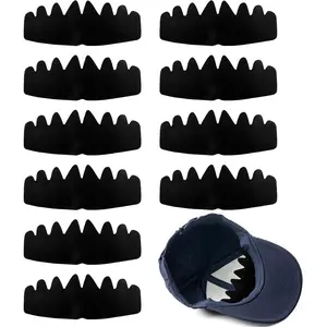 12 Pcs Hat Shaper Insert, Sweat Hat Inserts to Make Fit Smaller, Flexible Hats Liner Cap Shaper for Baseball Cap Ball Sports Caps Sun