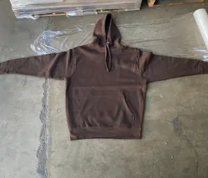 Cotton Bloom Unisex Pull Over Earth Tone Hoodies - Casual Wear, 70% Cotton /30% polyester , 300gsm Classic Menswear Sweaters Tops Pullover