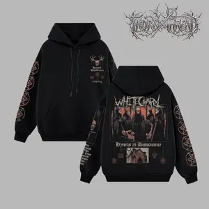 WHITECHAPEL 'HYMNS IN DISSONANCE' V2 T-shirt Hoodie Rock Music Metal Deathcore Gothic Punk Emo Grunge Graphic Design Top Cotton Streetwear T-Shirt Crewneck Clothes Menswear Womenswear