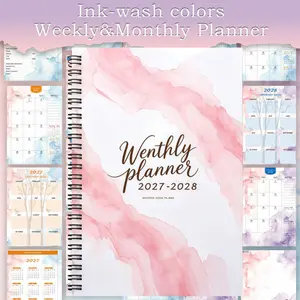 A5 Size 100 Sheets Sticky Notes Self-Adhesive Memo Pads Ruled Lines Yellow White Blue Pink Colors for Office School Home Organization Planning Daily Use
