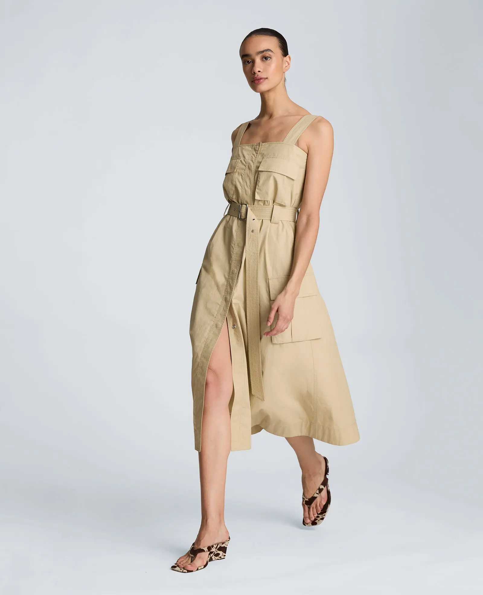 Cargo Midi Dress