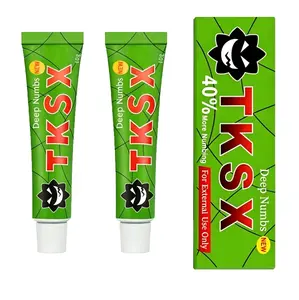 TKSX Tattoo External Cream 10g, Waxing, Microneedling | Fast Pain Relief | Lecithin Enhanced | External Use Only