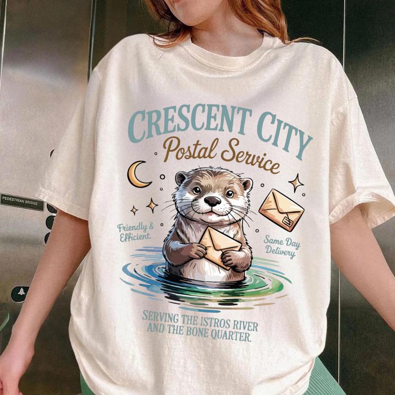 Comfort Colors Crescent City Postal Service T-Shirt, Halloween Book ...