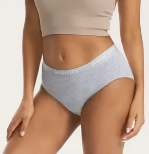 BodyTips three piece set of seamless, breathable, barely there briefs with exposed waistband, contour fit