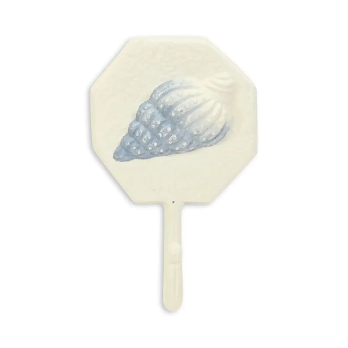 Cheungs 6124C Handcrafted Conch Shell Cast Iron Wall Hook - Decorative Coastal Home Organizer, Wall Decor, Minimalist Home Supply