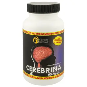 Sunshine Naturals Cerebrina With Ginkgo Biloba & L-Glutamic 90 Capsules