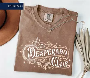 The Desperado Club Comfort Colors T-Shirt, New Achievement Carl Shirt, Fantasy Booktok Gift, Dungeon Crawler Carl Tee