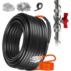 120FT Heating  for Metal and Plastic  Pipes, Energy-efficient, Pipe Heat Tape for Water Pipes, Pipe Freeze Protection, Keeps Water Flowing at -40?, 120V
