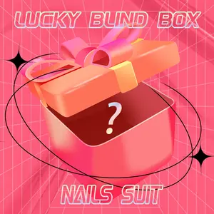 Advanced trendy press on nails blind box set Nail Art Nail Care