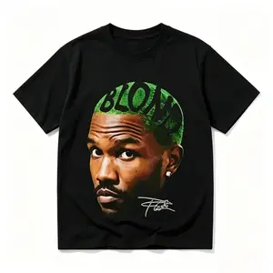 100% Cotto Vintage Frank Style Ocean T-Shirt, Rap Tee Concert Merch Album Cover Graphic, Blond Odd Future Jumbo Rare Vintage Shirt Golf Gift T-Shirt For Men and Women breezy bowl outfit