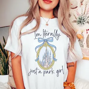 Coquette Shirt, Girl Trip, Family shirt, Friend Coquette Shirt, I'm Literally Just a Girl, Vacation Shirt