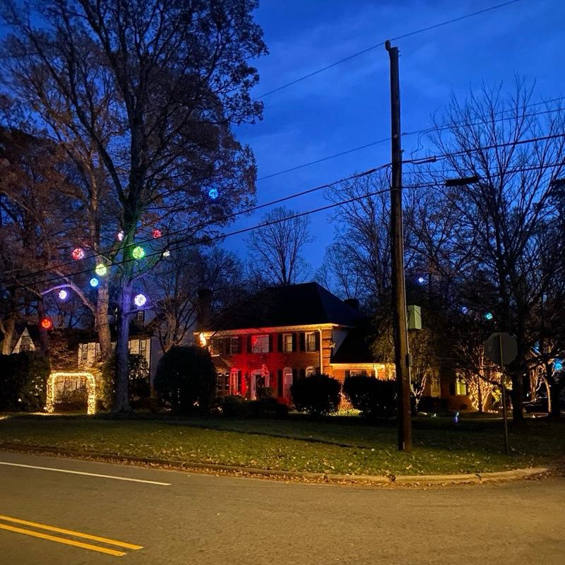 Globe and Glow Warm Incandescent 12″ Christmas Light Balls – Handmade Yard and Porch Decorations for Festive Nights