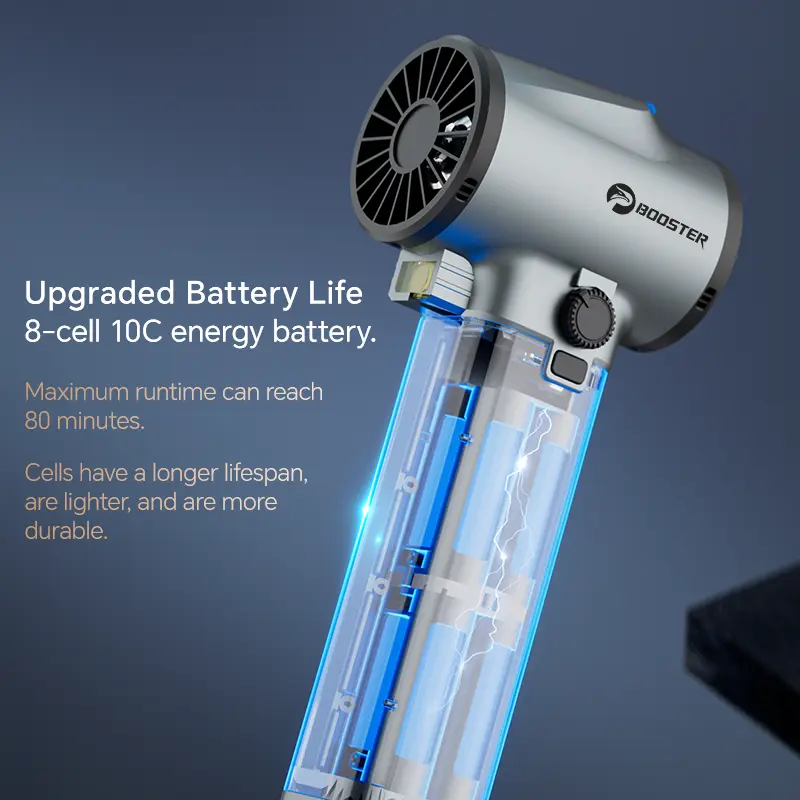 Booster Tf64A2 Rechargeable Violent Turbo fan Car Dryer Blower