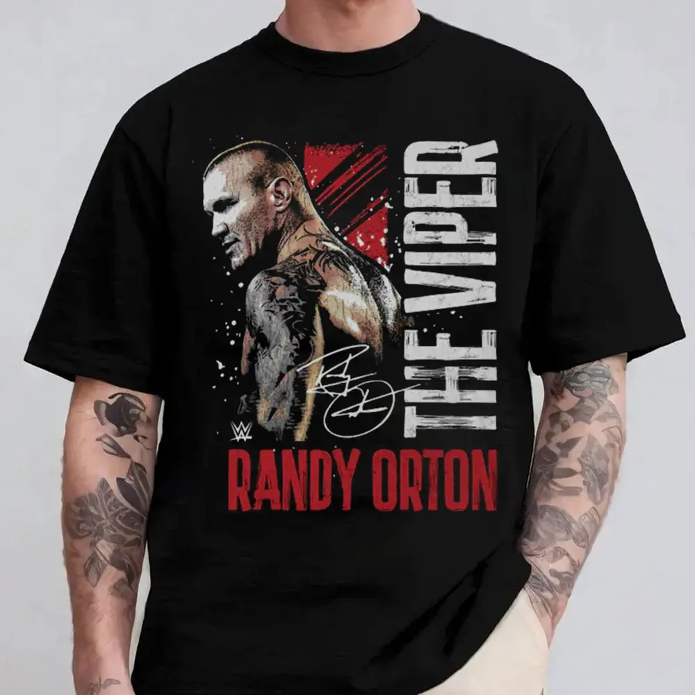 Randy Orton WWE Tee, Viper Wrestling Graphic Shirt, Unisex Fan Apparel