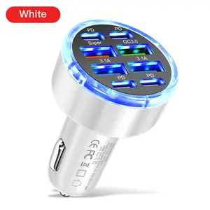 8-Port Fast Charger Multi-Device Charging Hub for iPhone, Android High-Speed Charging Charger 8-Port Fast Charger Multi-Device Charging Hub for iPhone, Android High-Speed Charging Charger