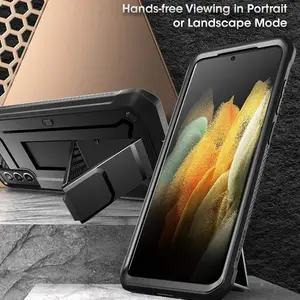 SUPCASE for Samsung Galaxy S20 / S21 / S20Plus / S21Plus / S20Ultra / S21Ultra Case with Stand (Unicorn Beetle Pro), [Built-in Belt Clip] Heavy Duty Rugged Kickstand Protective Phone Case Without Screen Protector