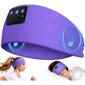 Sleep Headphones  5.4 Headband, 2 in 1 Sleep Mask with  Headphones,  Headband Earphones with Ultra-Thin  Stereo Speaker,  Headband for Running Workout Yoga