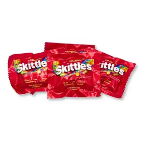 Bulk Skittles Original Fun size Chewy Candy – 5 lb (Approx. 23 pieces / Ib)Skittles Original Fun Size Chewy Candy - Soft & Chewy Texture with Strawberry Orange Lemon Green Apple & Grape Flavors - Perfect for Any Occasion