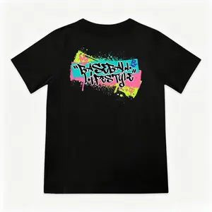 Sports Streetwear Graffiti Crown Baseball Lifestyle Tee