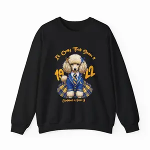 Poodle 1922  HBCU Sweatshirt, Sorority NPHC Crewneck Jumper, Unisex Heavy Blend, Gift for Sororities